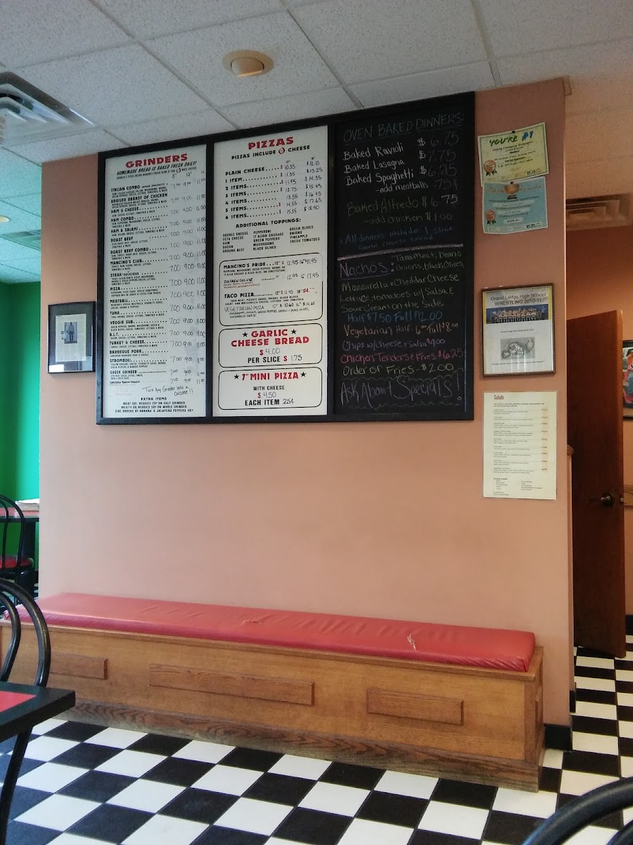 Menu Mancino's Pizza & Grinders-7